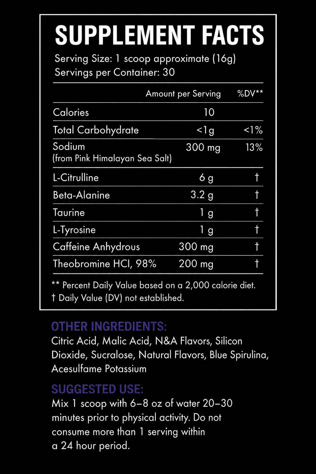 Flow State Pre-Workout | Blue Razz