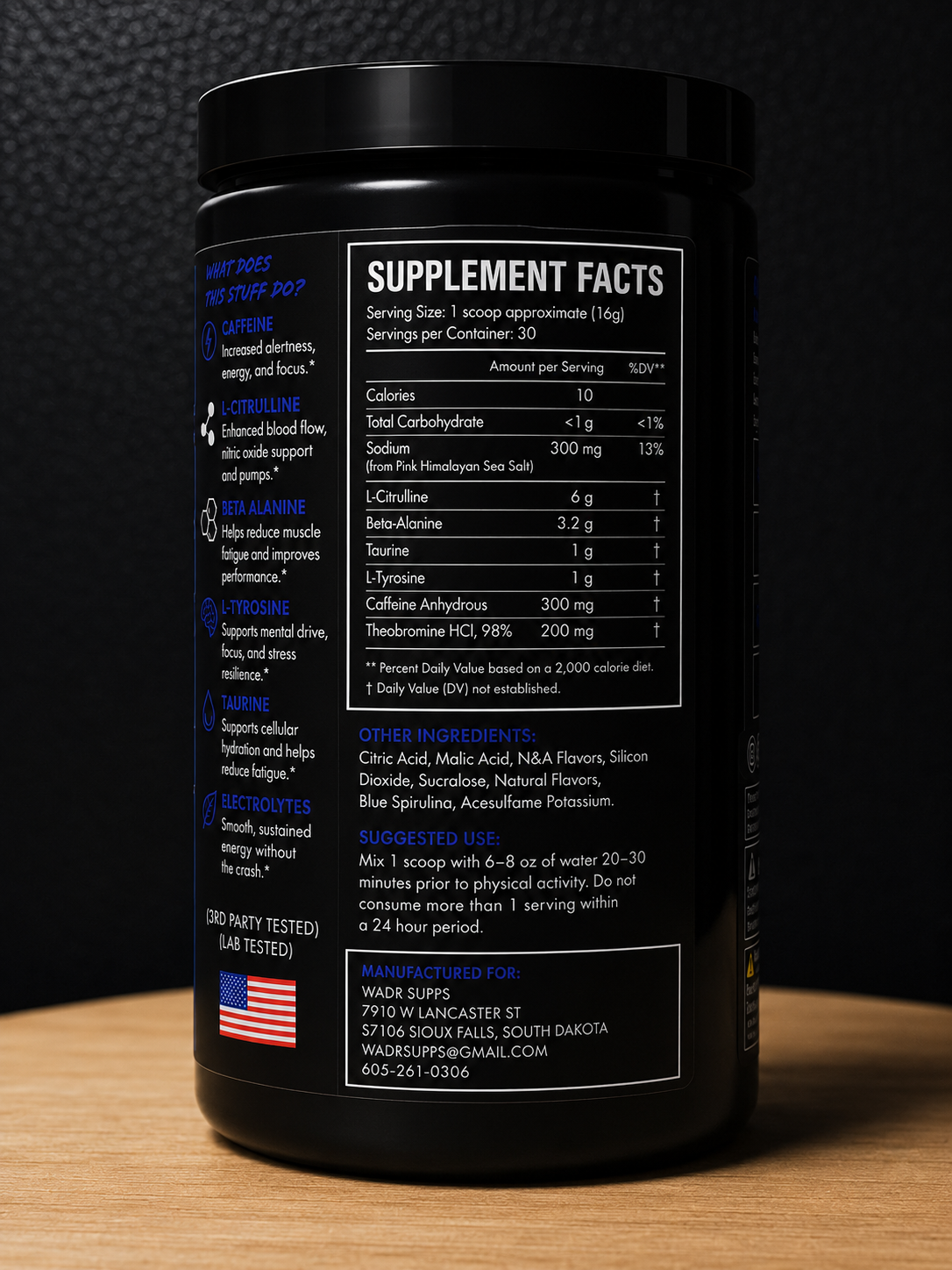 Flow State Pre-Workout | Blue Razz