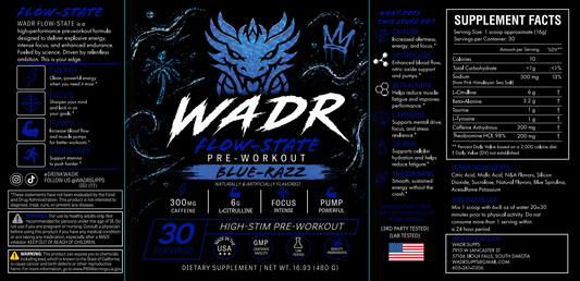 Flow-State Pre-Workout (PREORDER) | Blue Razz